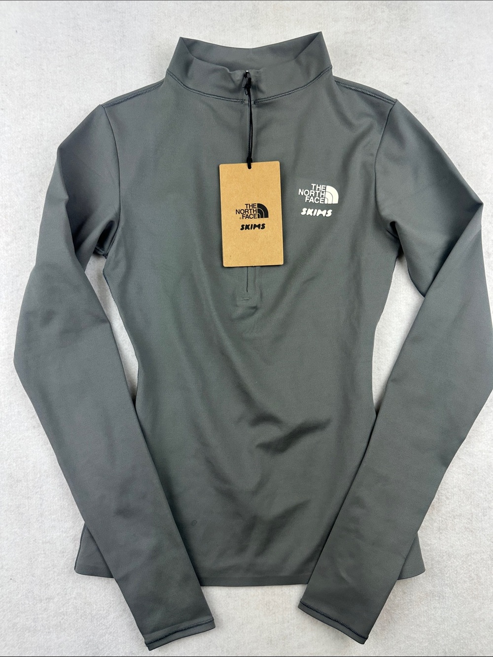 The North Face & Skims REFINA Long Sleeve Top Shirt Limited Edition Size XS
